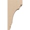 Ekena Millwork 6"W x 6"D x 12"H Wide Pescadero Rough Cedar Woodgrain TimberThane Corbel, Primed Tan CORUR06X06X12PECRCPR - alternate 2